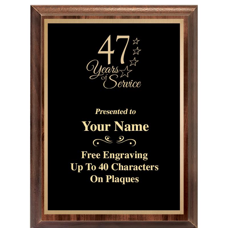 6X8 CLASSIC WOOD PLAQUE