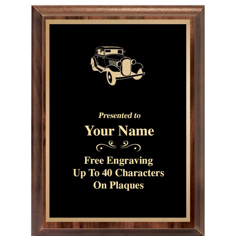 6X8 CLASSIC WOOD PLAQUE