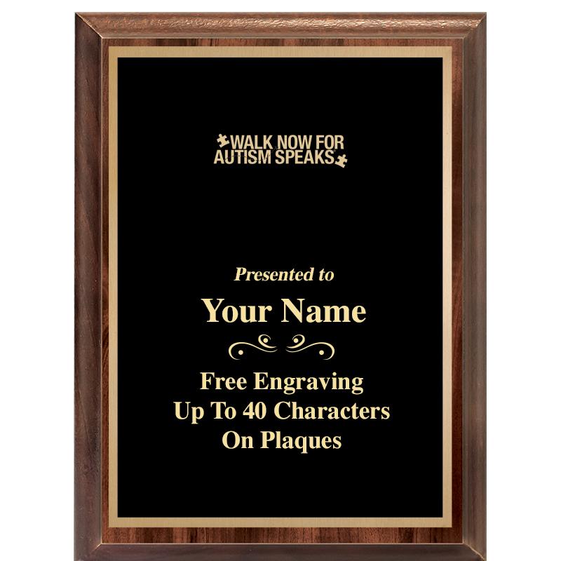 6X8 CLASSIC WOOD PLAQUE