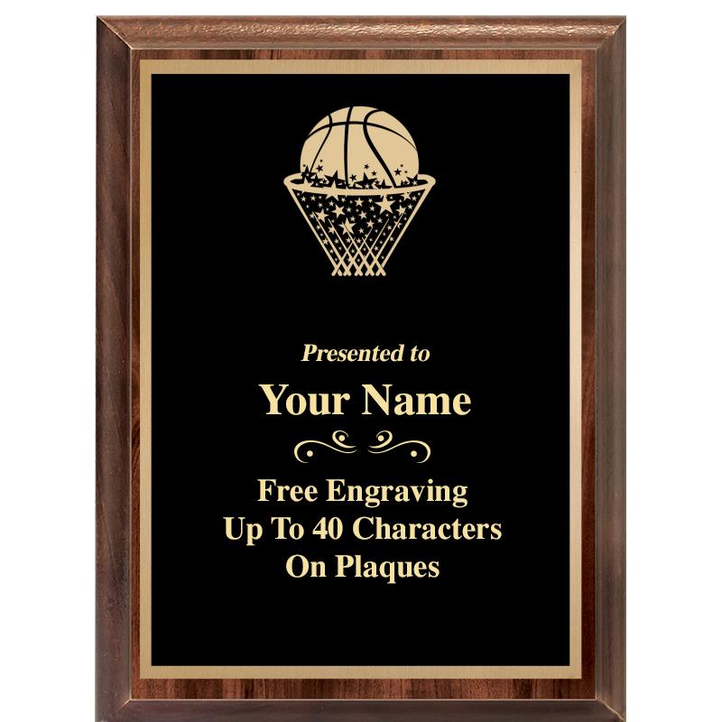 6X8 CLASSIC WOOD PLAQUE