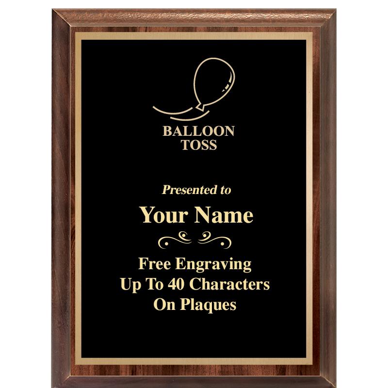 6X8 CLASSIC WOOD PLAQUE