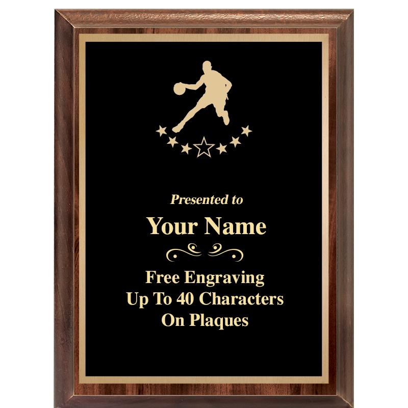 6X8 CLASSIC WOOD PLAQUE