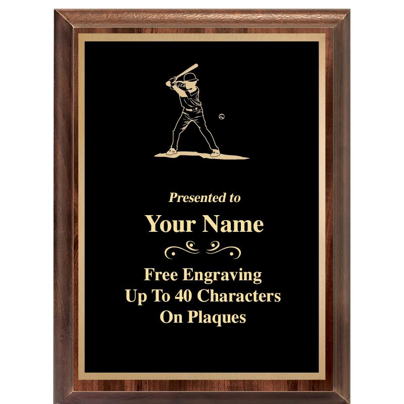 6X8 CLASSIC WOOD PLAQUE