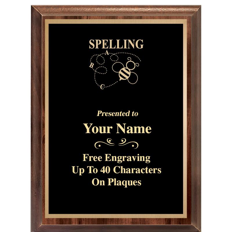 6X8 CLASSIC WOOD PLAQUE