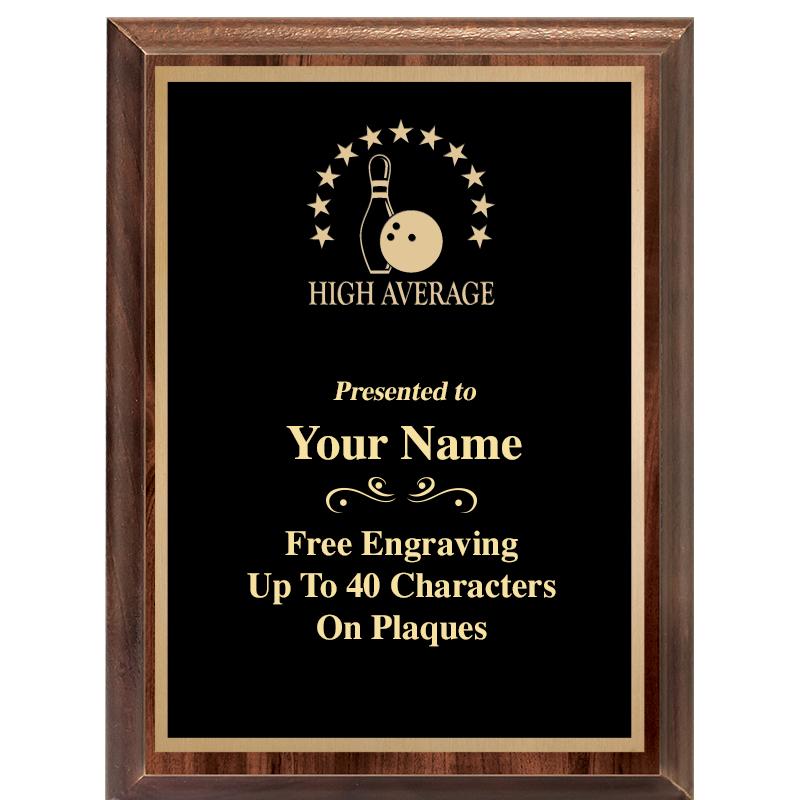 6X8 CLASSIC WOOD PLAQUE