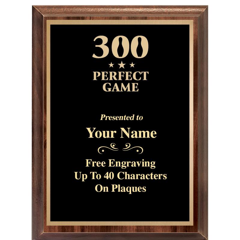 6X8 CLASSIC WOOD PLAQUE