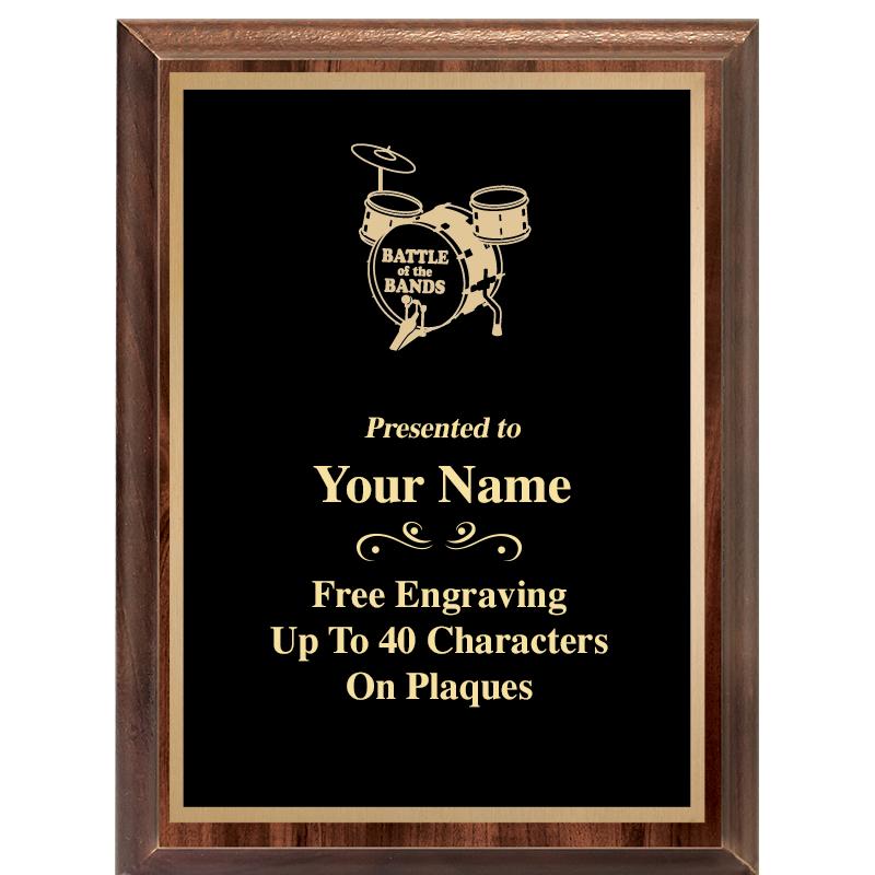 6X8 CLASSIC WOOD PLAQUE