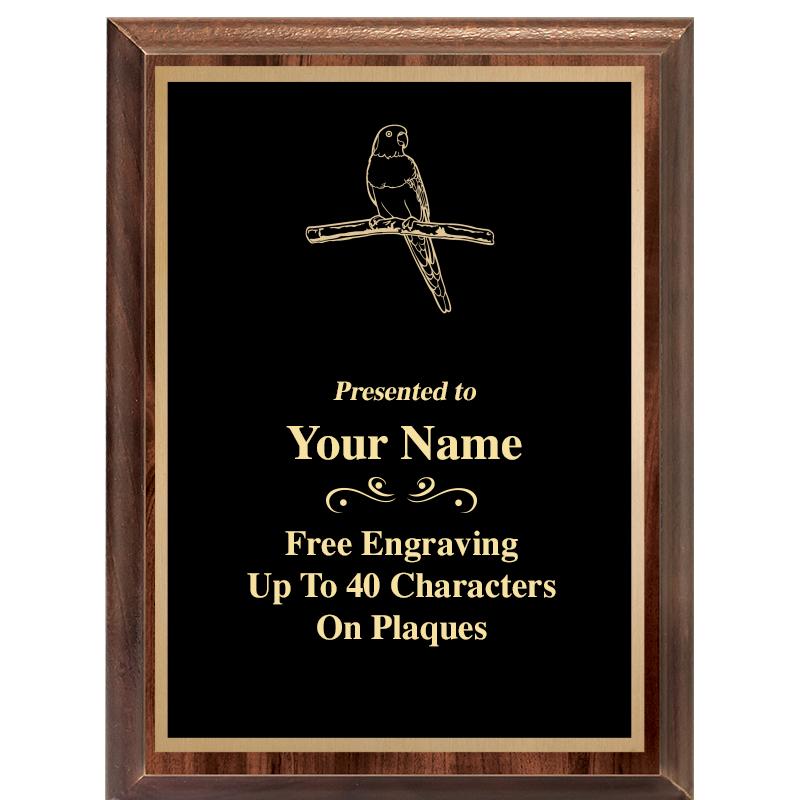 6X8 CLASSIC WOOD PLAQUE