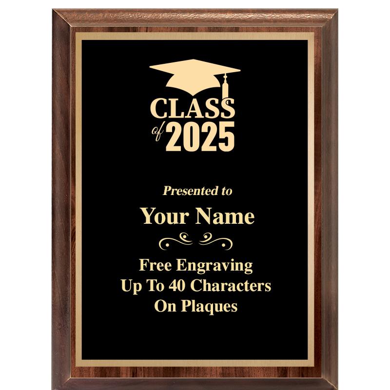 6X8 CLASSIC WOOD PLAQUE