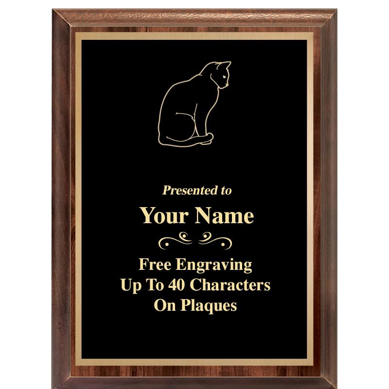 6X8 CLASSIC WOOD PLAQUE