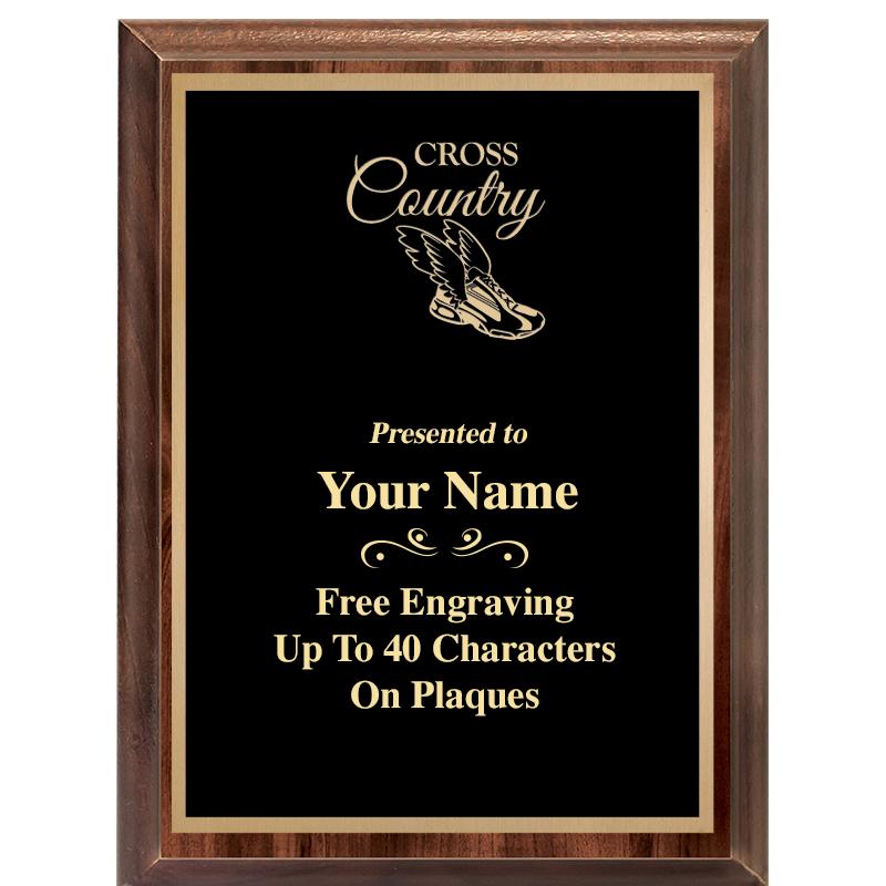6X8 CLASSIC WOOD PLAQUE