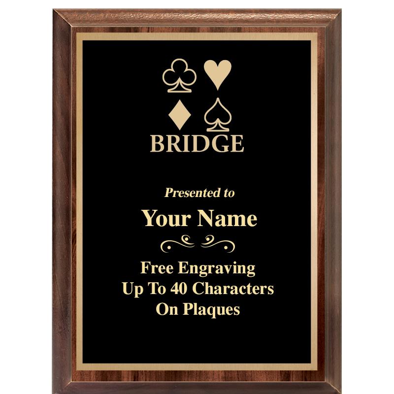 6X8 CLASSIC WOOD PLAQUE
