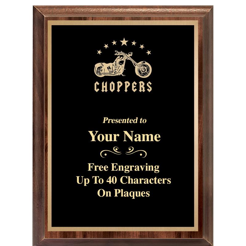 6X8 CLASSIC WOOD PLAQUE