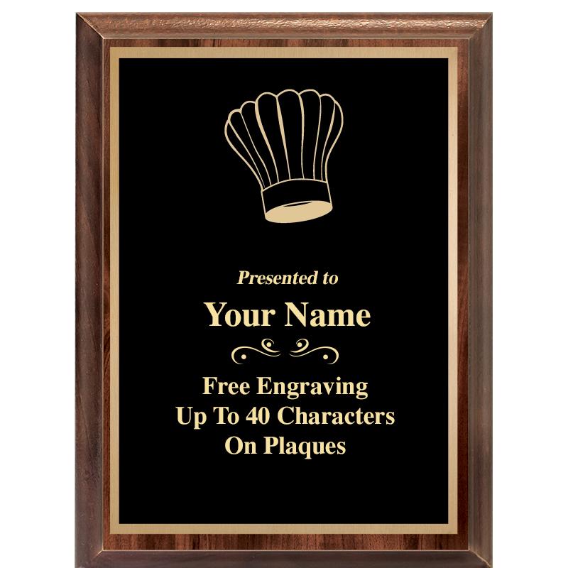 6X8 CLASSIC WOOD PLAQUE