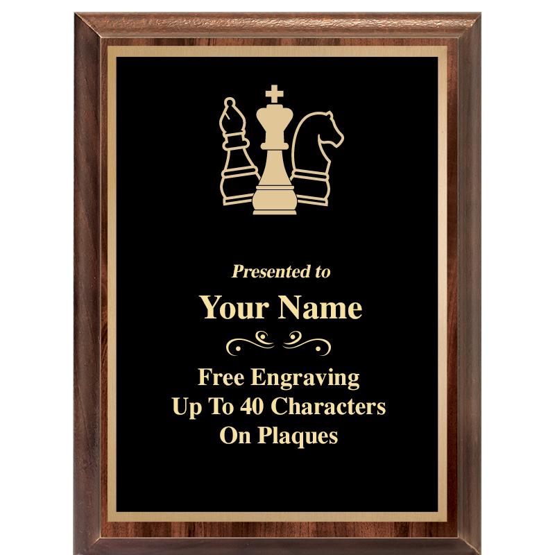 6X8 CLASSIC WOOD PLAQUE