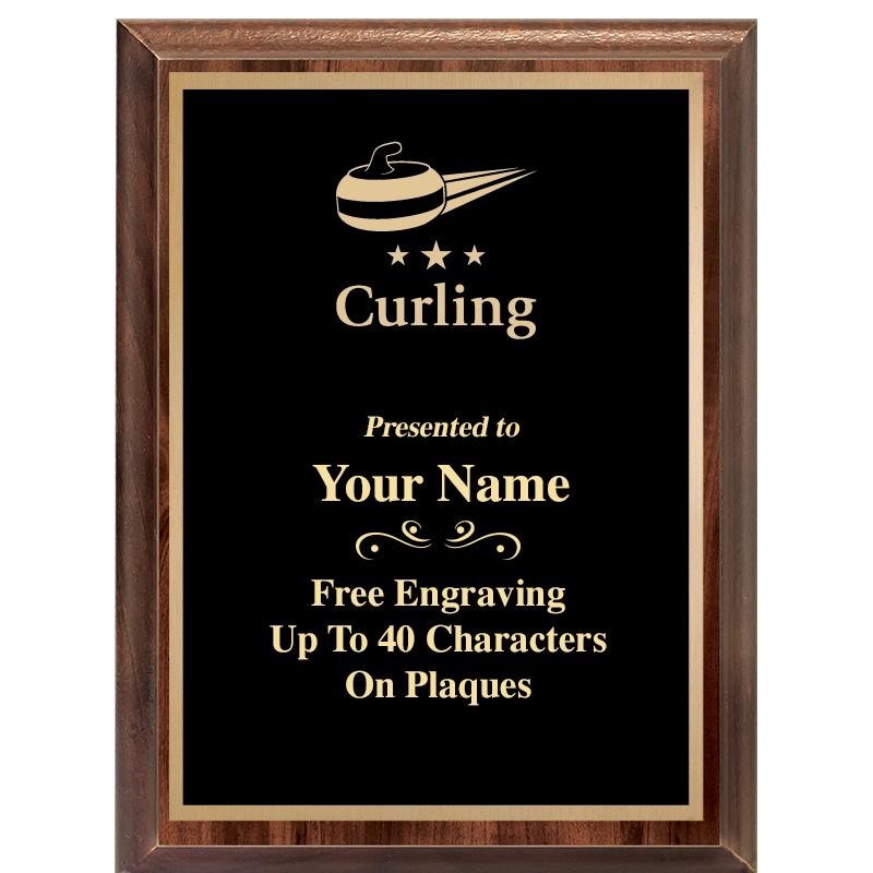 6X8 CLASSIC WOOD PLAQUE