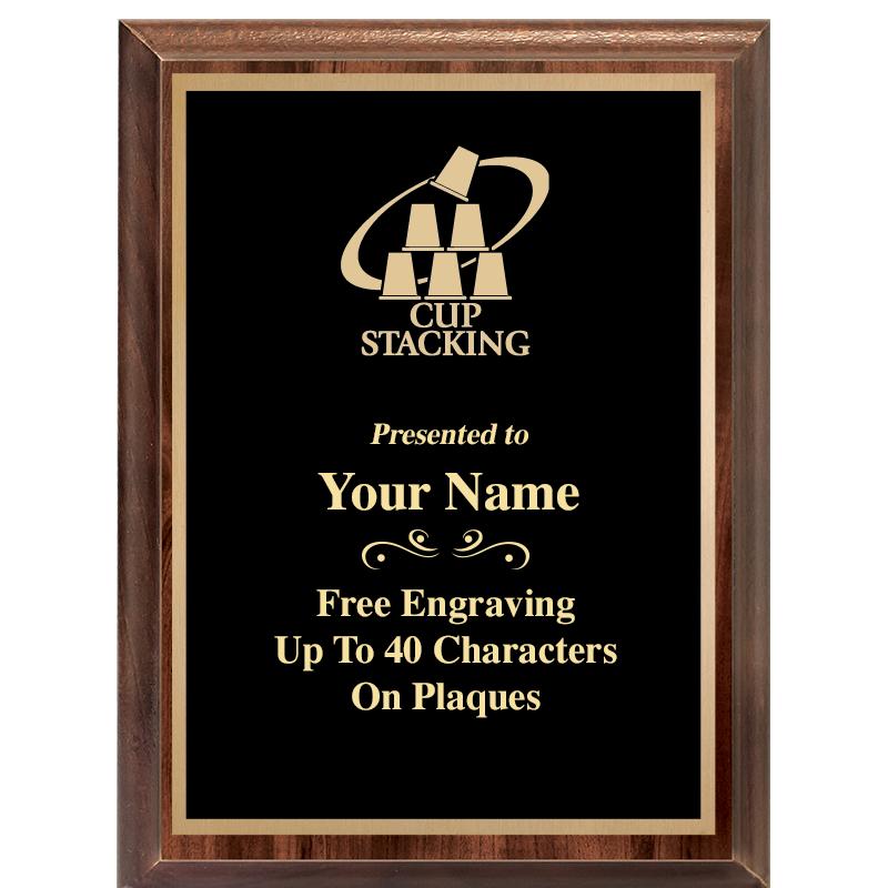6X8 CLASSIC WOOD PLAQUE