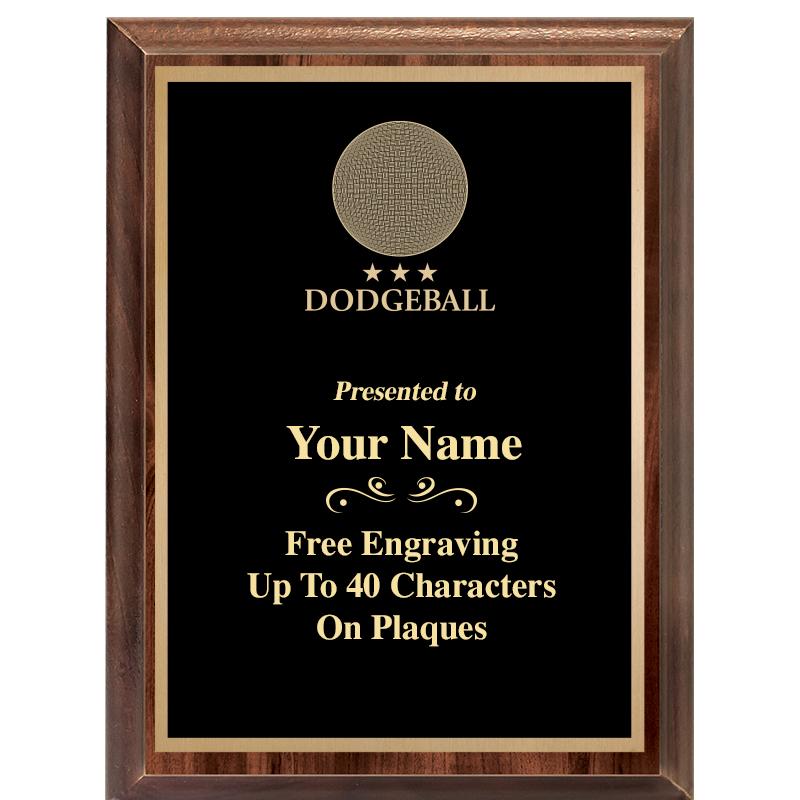 6X8 CLASSIC WOOD PLAQUE