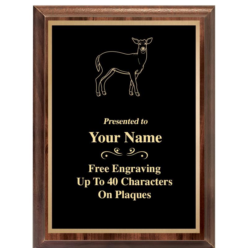 6X8 CLASSIC WOOD PLAQUE