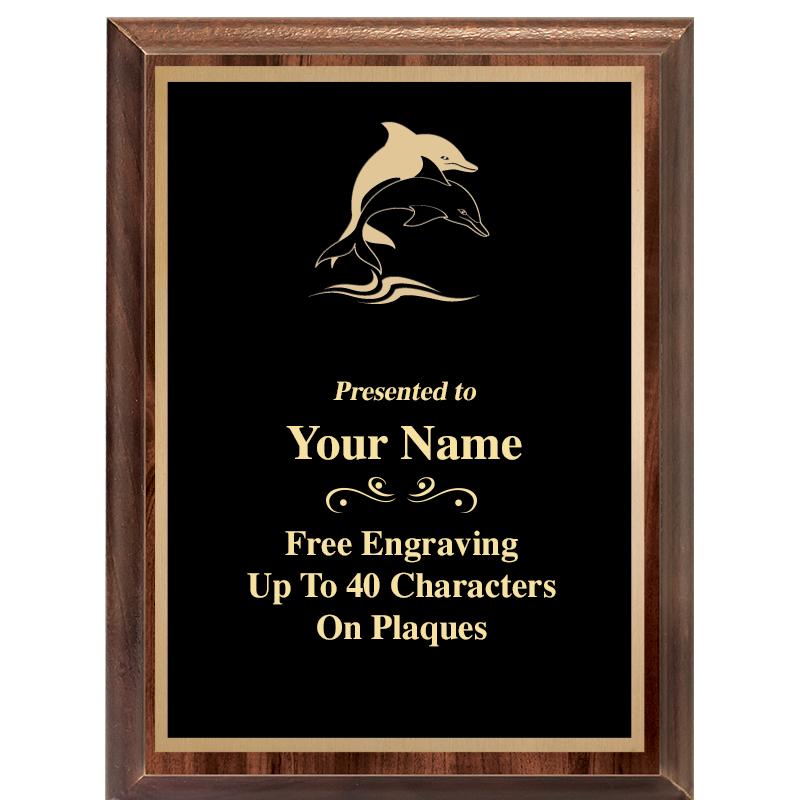 6X8 CLASSIC WOOD PLAQUE