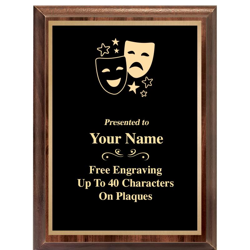 6X8 CLASSIC WOOD PLAQUE