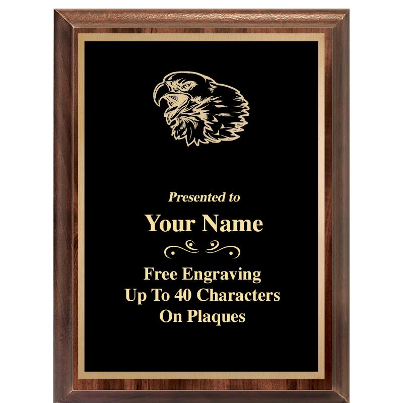 6X8 CLASSIC WOOD PLAQUE
