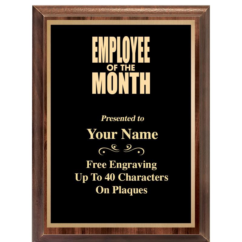 6X8 CLASSIC WOOD PLAQUE