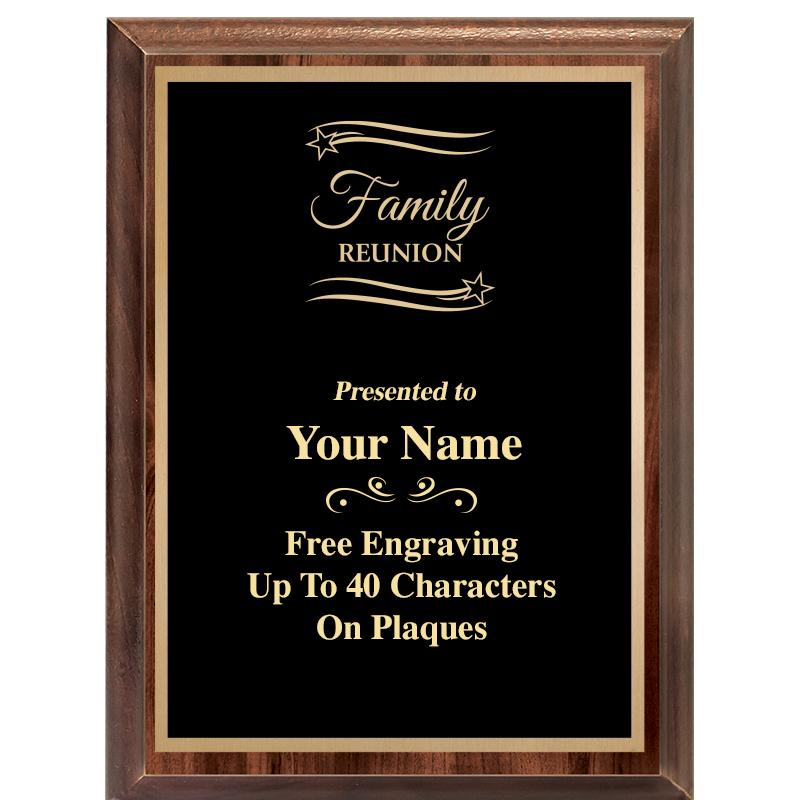 6X8 CLASSIC WOOD PLAQUE