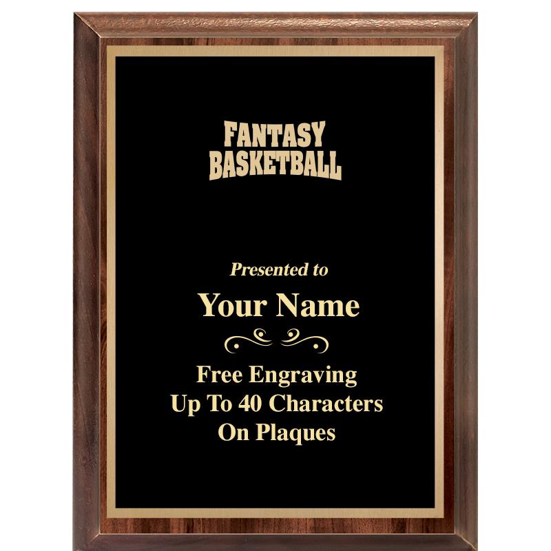 6X8 CLASSIC WOOD PLAQUE