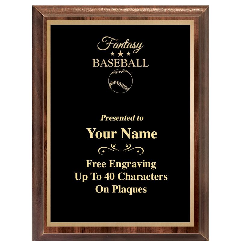 6X8 CLASSIC WOOD PLAQUE