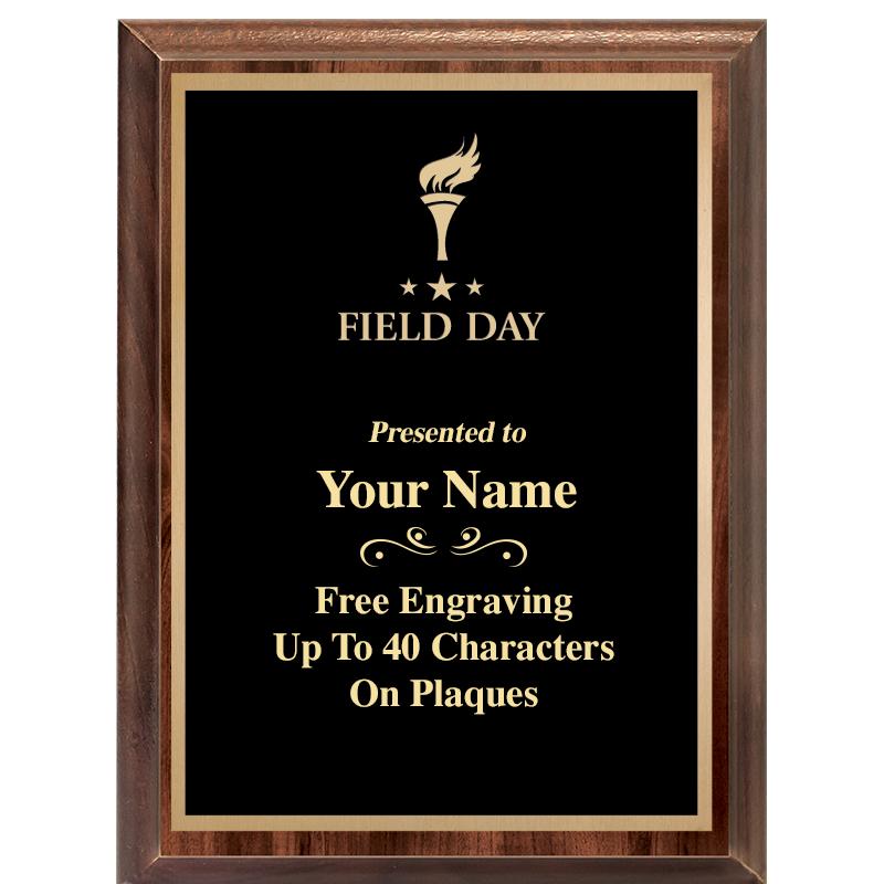 6X8 CLASSIC WOOD PLAQUE