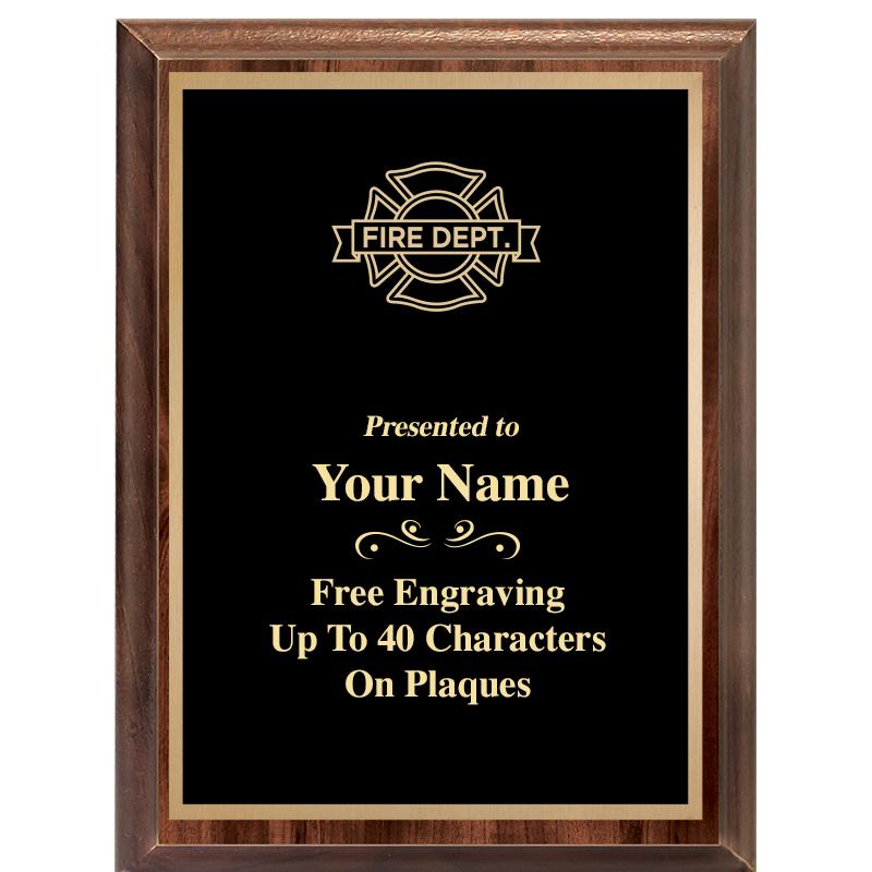 6X8 CLASSIC WOOD PLAQUE