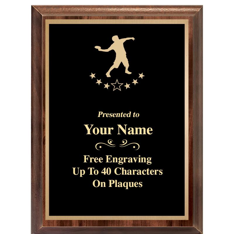 6X8 CLASSIC WOOD PLAQUE