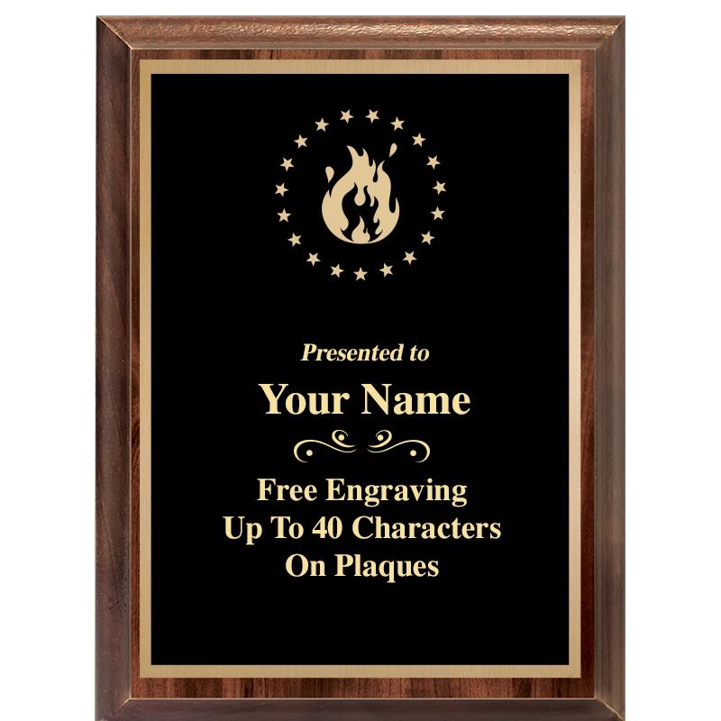 6X8 CLASSIC WOOD PLAQUE