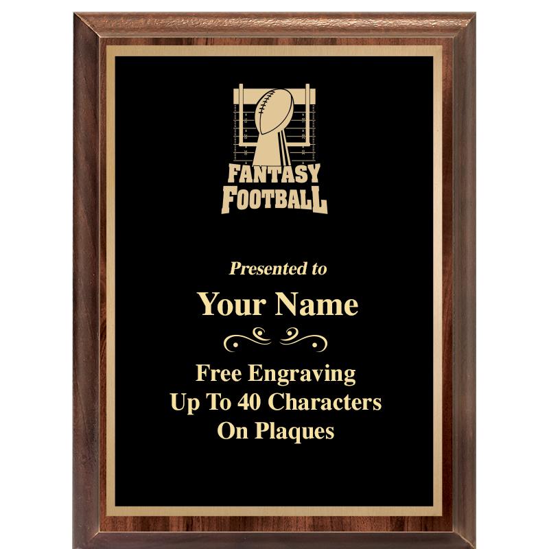 6X8 CLASSIC WOOD PLAQUE