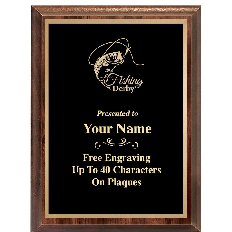 6X8 CLASSIC WOOD PLAQUE