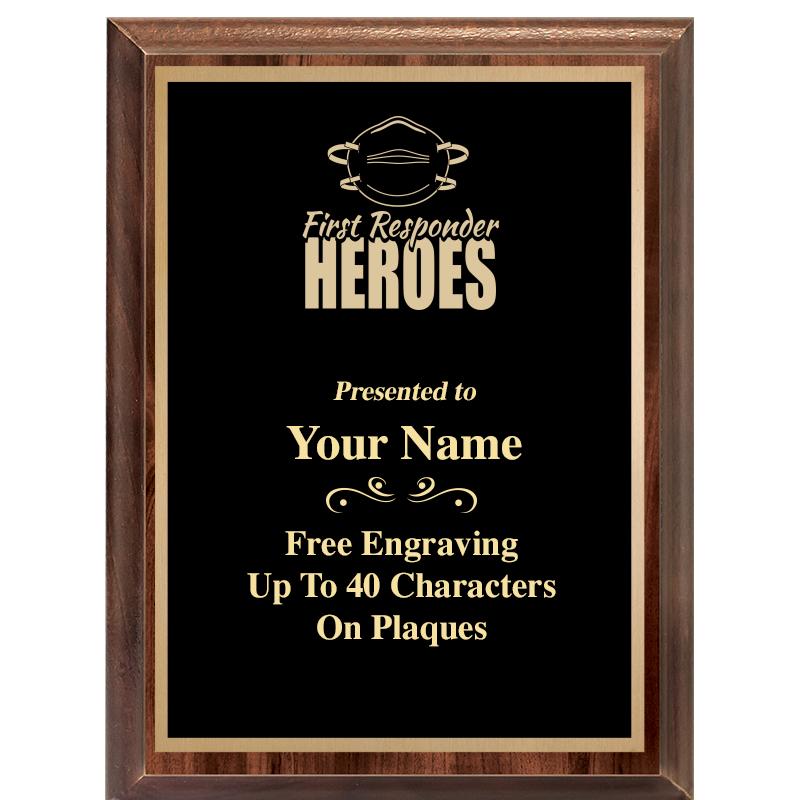 6X8 CLASSIC WOOD PLAQUE