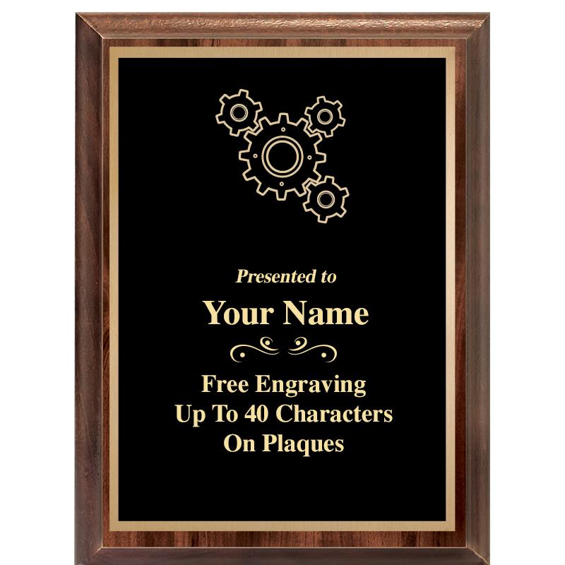 6X8 CLASSIC WOOD PLAQUE