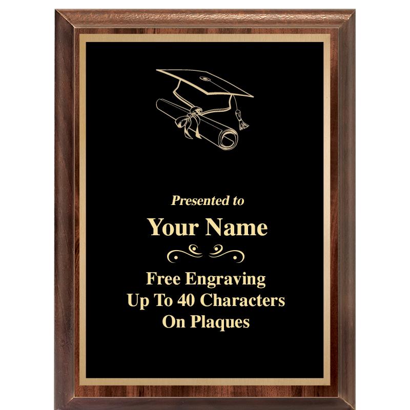 6X8 CLASSIC WOOD PLAQUE