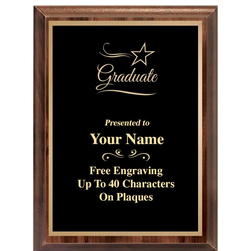 6X8 CLASSIC WOOD PLAQUE