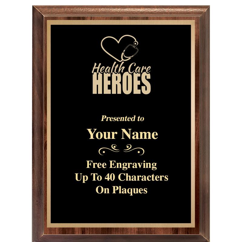 6X8 CLASSIC WOOD PLAQUE