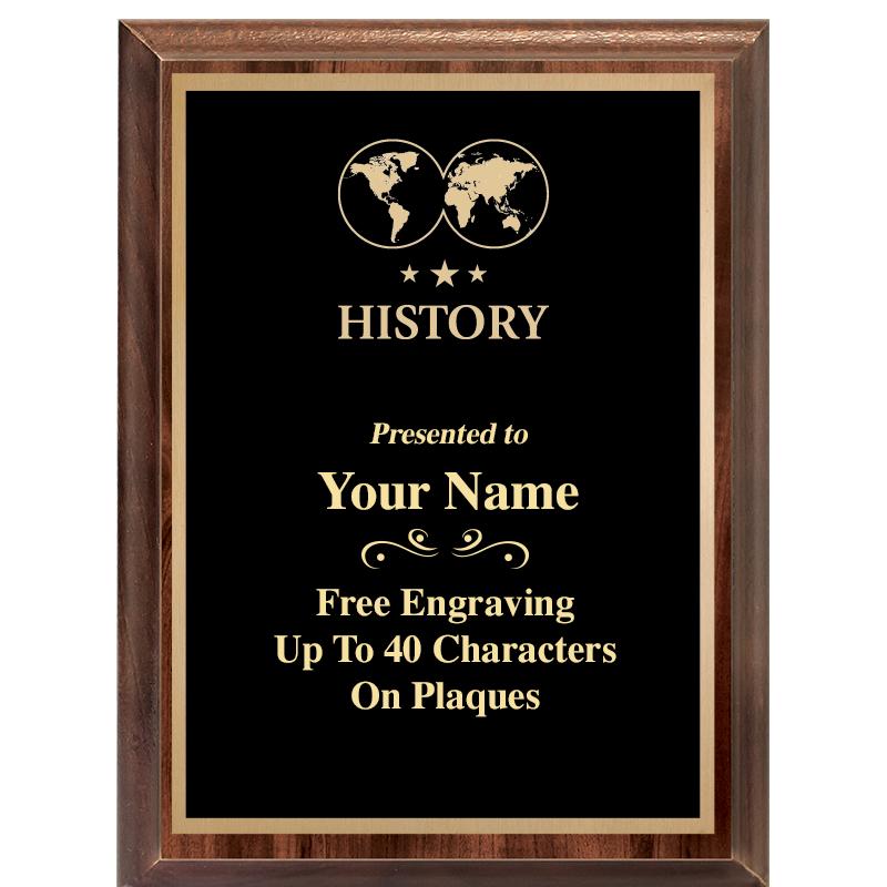 6X8 CLASSIC WOOD PLAQUE