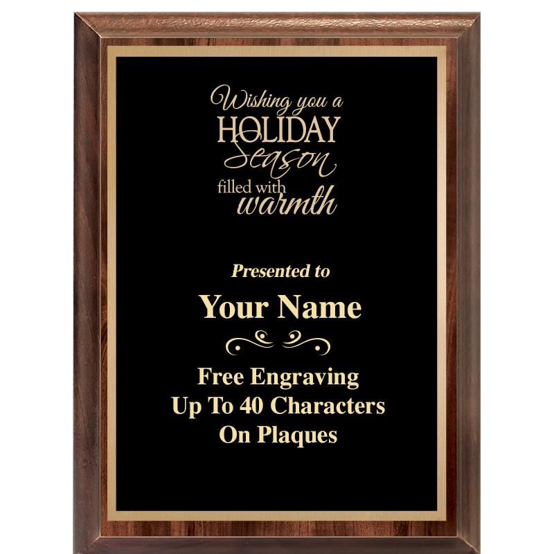 6X8 CLASSIC WOOD PLAQUE