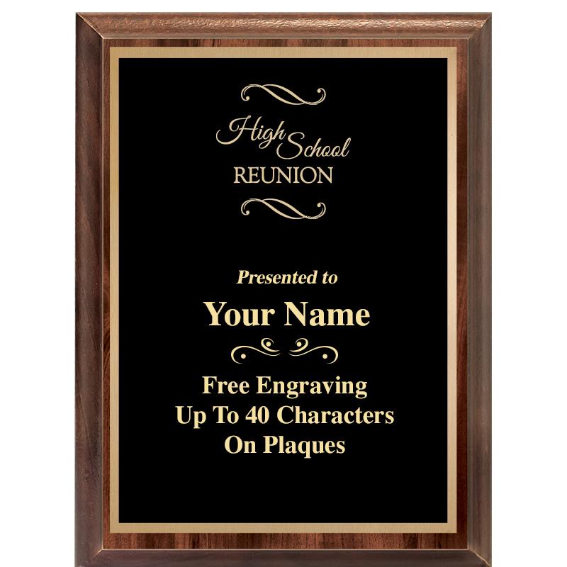 6X8 CLASSIC WOOD PLAQUE