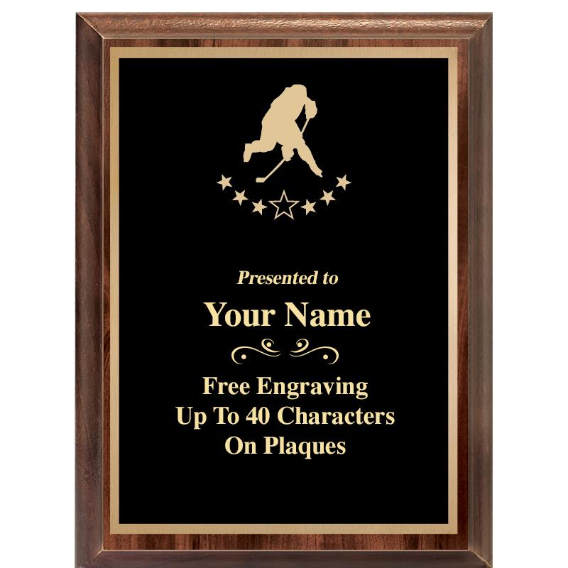 6X8 CLASSIC WOOD PLAQUE