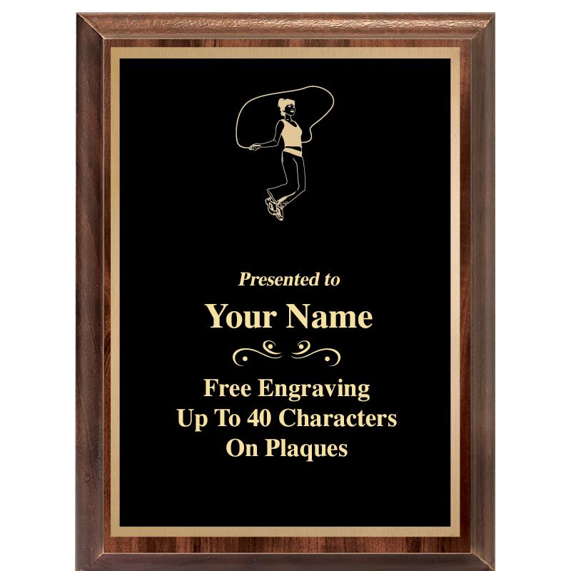 6X8 CLASSIC WOOD PLAQUE