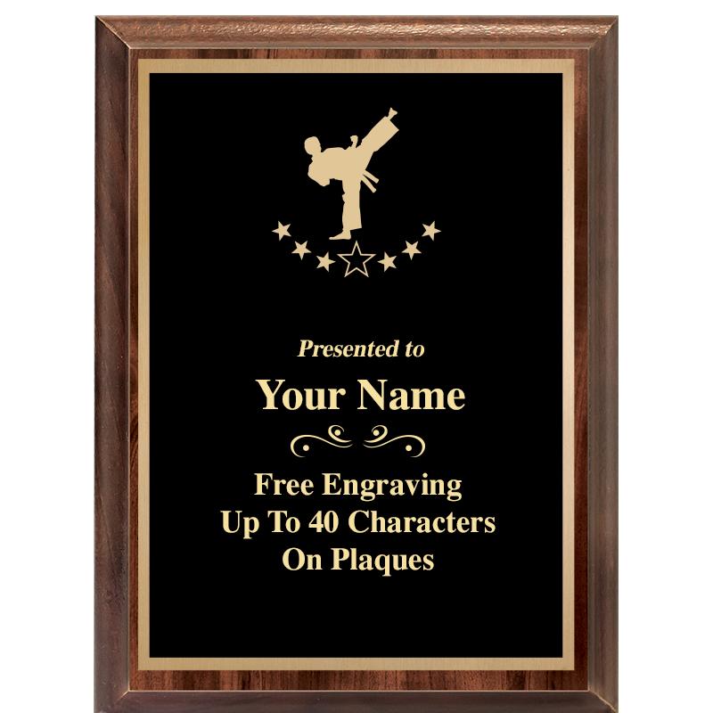 6X8 CLASSIC WOOD PLAQUE
