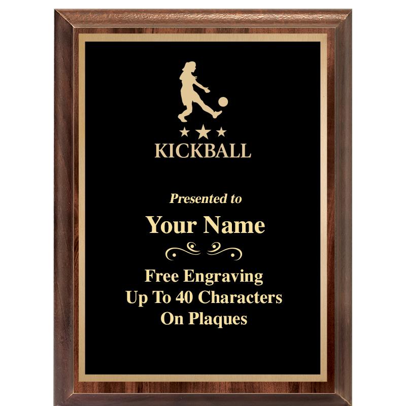 6X8 CLASSIC WOOD PLAQUE