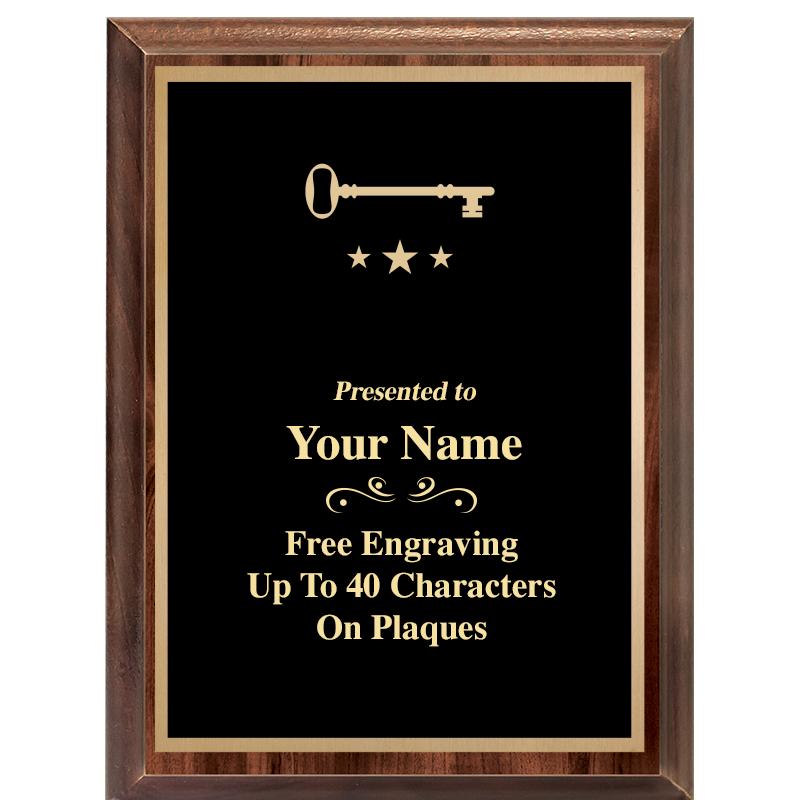 6X8 CLASSIC WOOD PLAQUE