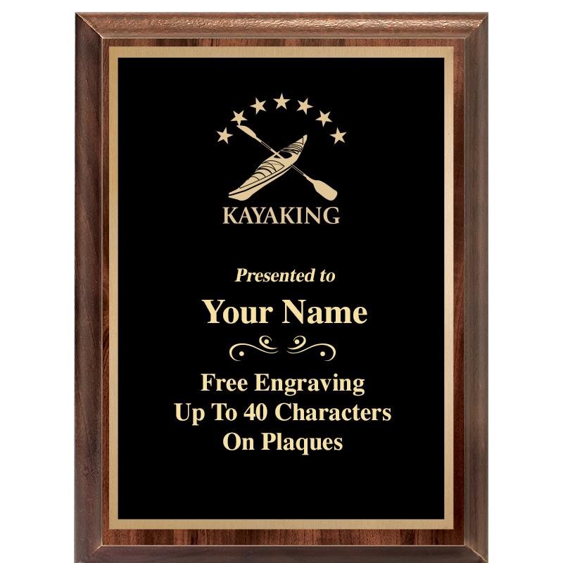 6X8 CLASSIC WOOD PLAQUE